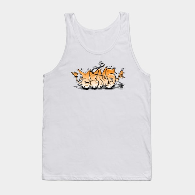 GRAFITTI TENS Tank Top by TENSTUDIOART